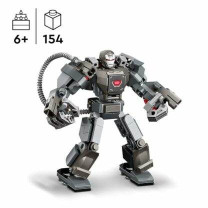 LEGO Marvel War Machine Mech Armour, Buildable Toy Action Figure for Kids with 3 Stud Shooters, Legendary Character from the MCU, Gifts for Boys and Girls Aged 6 Plus Years Old 76277 4 LEGO Marvel War Machine Mech Armour, Buildable Toy Action Figure for Kids with 3 Stud Shooters, Legendary Character from the MCU, Gifts for Boys and Girls Aged 6 Plus Years Old 76277 - Image 4