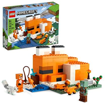 LEGO Minecraft The Fox Lodge 21178 Building Kit and Toy House Playset; Great Gift for Kids and Players Aged 8+ (193 Pieces) 2 LEGO Minecraft The Fox Lodge 21178 Building Kit and Toy House Playset; Great Gift for Kids and Players Aged 8+ (193 Pieces) - Image 2