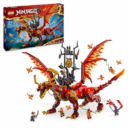 LEGO NINJAGO Source Dragon of Motion Figure Set, Ninja Adventure Toys for Boys & Girls, with 6 Minifigures Incl. Characters Kai & Arin, Dragons Rising Birthday Gift for kids and Teens 12 Plus 71822 2 LEGO NINJAGO Source Dragon of Motion Figure Set, Ninja Adventure Toys for Boys & Girls, with 6 Minifigures Incl. Characters Kai & Arin, Dragons Rising Birthday Gift for kids and Teens 12 Plus 71822 - Image 2