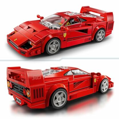 LEGO Speed Champions Ferrari F40 Supercar Buildable Vehicle, Toy Model Car for 9 Plus Year Old Boys and Girls, with Driver Minifigure, Kids' Bedroom Decoration, Gift Idea 76934 4 LEGO Speed Champions Ferrari F40 Supercar Buildable Vehicle, Toy Model Car for 9 Plus Year Old Boys and Girls, with Driver Minifigure, Kids' Bedroom Decoration, Gift Idea 76934 - Image 4