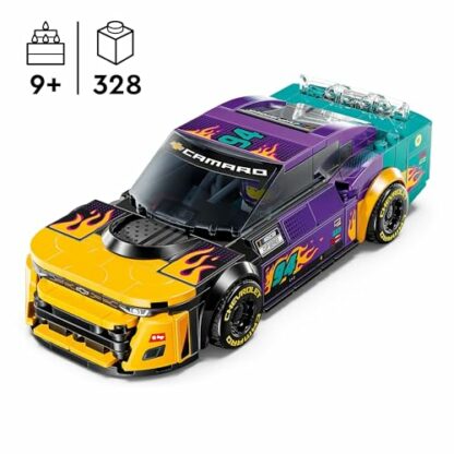 LEGO Speed Champions NASCAR Next Gen Chevrolet Camaro ZL1 Race Car Toy, Vehicle Playset for 9 Plus Year Old Boys & Girls, Kids' Bedroom Decoration, Birthday Gift Idea 76935 3 LEGO Speed Champions NASCAR Next Gen Chevrolet Camaro ZL1 Race Car Toy, Vehicle Playset for 9 Plus Year Old Boys & Girls, Kids' Bedroom Decoration, Birthday Gift Idea 76935 - Image 3