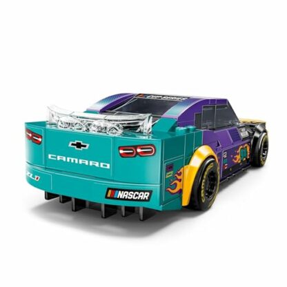 LEGO Speed Champions NASCAR Next Gen Chevrolet Camaro ZL1 Race Car Toy, Vehicle Playset for 9 Plus Year Old Boys & Girls, Kids' Bedroom Decoration, Birthday Gift Idea 76935 4 LEGO Speed Champions NASCAR Next Gen Chevrolet Camaro ZL1 Race Car Toy, Vehicle Playset for 9 Plus Year Old Boys & Girls, Kids' Bedroom Decoration, Birthday Gift Idea 76935 - Image 4