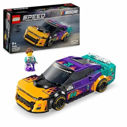 LEGO Speed Champions NASCAR Next Gen Chevrolet Camaro ZL1 Race Car Toy, Vehicle Playset for 9 Plus Year Old Boys & Girls, Kids' Bedroom Decoration, Birthday Gift Idea 76935 2 LEGO Speed Champions NASCAR Next Gen Chevrolet Camaro ZL1 Race Car Toy, Vehicle Playset for 9 Plus Year Old Boys & Girls, Kids' Bedroom Decoration, Birthday Gift Idea 76935 - Image 2