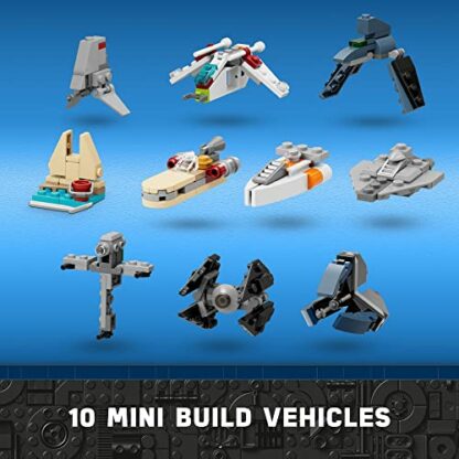 LEGO Star Wars 75340 Advent Calendar 2022 (329 Pieces) multicoloured 6378943, 15.04 x 10.32 x 2.78 inches - Image 4