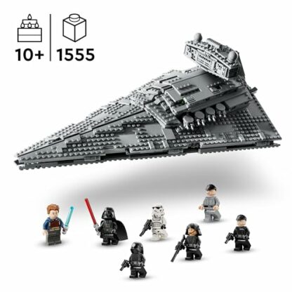 LEGO Star Wars Imperial Star Destroyer Starship Building Toy, Collectible A New Hope Set Includes a Darth Vader Character Minifigure, Birthday Gift for 10 Plus Year Old Kids, Boys & Girls 75394 3 LEGO Star Wars Imperial Star Destroyer Starship Building Toy, Collectible A New Hope Set Includes a Darth Vader Character Minifigure, Birthday Gift for 10 Plus Year Old Kids, Boys & Girls 75394 - Image 3
