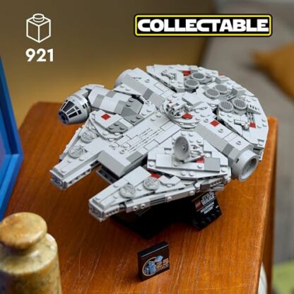 LEGO Star Wars Millenium Falcon 25th Anniversary Vehicle Building Set, Collectible A New Hope Starship Model Kit for Adults to Build, Home or Office Décor, Birthday Gifts for Men, Women and Fans 75375 3 LEGO Star Wars Millenium Falcon 25th Anniversary Vehicle Building Set, Collectible A New Hope Starship Model Kit for Adults to Build, Home or Office Décor, Birthday Gifts for Men, Women and Fans 75375 - Image 3