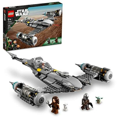LEGO Star Wars: The Book of Boba Fett The Mandalorians N-1 Starfighter 75325 Building Kit; Fun Buildable Toy Playset for Creative Kids Aged 9 and Up, Featuring 4 Popular Characters (412 Pieces) 2 LEGO Star Wars: The Book of Boba Fett The Mandalorians N-1 Starfighter 75325 Building Kit; Fun Buildable Toy Playset for Creative Kids Aged 9 and Up, Featuring 4 Popular Characters (412 Pieces) - Image 2