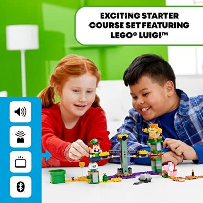 LEGO Super Mario Adventures with Luigi Starter Course 71387 Building Kit; Collectible Toy Playset for Creative Kids, New 2021 (280 Pieces) 4 LEGO Super Mario Adventures with Luigi Starter Course 71387 Building Kit; Collectible Toy Playset for Creative Kids, New 2021 (280 Pieces) - Image 4