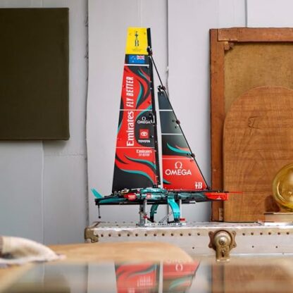 LEGO Technic Emirates Team New Zealand AC75 Yacht Building Set, Sailing Boat Model Kit for Adults to Build, Great for Home or Office Decor, Gift for Men, Women, Him or Her 42174 4 LEGO Technic Emirates Team New Zealand AC75 Yacht Building Set, Sailing Boat Model Kit for Adults to Build, Great for Home or Office Decor, Gift for Men, Women, Him or Her 42174 - Image 4