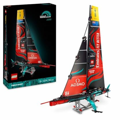 LEGO Technic Emirates Team New Zealand AC75 Yacht Building Set, Sailing Boat Model Kit for Adults to Build, Great for Home or Office Decor, Gift for Men, Women, Him or Her 42174 2 LEGO Technic Emirates Team New Zealand AC75 Yacht Building Set, Sailing Boat Model Kit for Adults to Build, Great for Home or Office Decor, Gift for Men, Women, Him or Her 42174 - Image 2