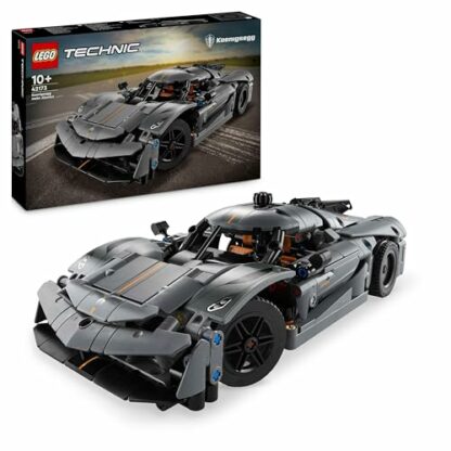LEGO Technic Koenigsegg Jesko Absolut Grey Hypercar, Race Car Building Toy Set for Boys, Girls & Kids Aged 10 Plus, Buildable Vehicle Model Kit, Introduction to Engineering, Birthday Gift Idea 42173 - Image 2
