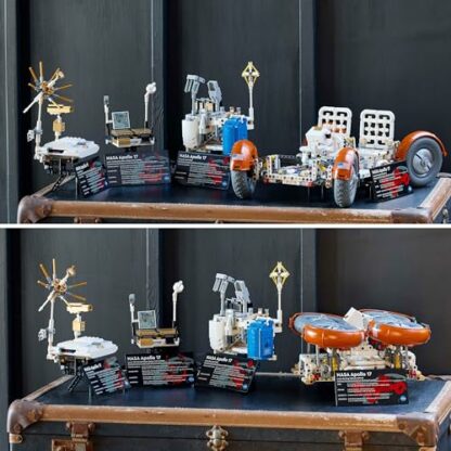 LEGO Technic NASA Apollo Lunar Roving Vehicle – LRV, Space Rover Model Kit for Adults to Build, Collectible Home or Office Decor Set, Gift for Men, Women, Him and Her 42182 4 LEGO Technic NASA Apollo Lunar Roving Vehicle – LRV, Space Rover Model Kit for Adults to Build, Collectible Home or Office Decor Set, Gift for Men, Women, Him and Her 42182 - Image 4