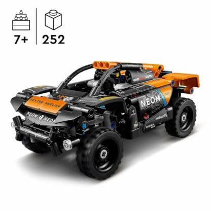 LEGO Technic NEOM McLaren Extreme E Race Car Toy For Kids, Boys & Girls Aged 7+ Years Old who Love Model Cars, Off-Road Pull-Back Racing Vehicle Set, Birthday Gift Idea 42166 3 LEGO Technic NEOM McLaren Extreme E Race Car Toy For Kids, Boys & Girls Aged 7+ Years Old who Love Model Cars, Off-Road Pull-Back Racing Vehicle Set, Birthday Gift Idea 42166 - Image 3