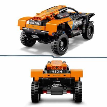 LEGO Technic NEOM McLaren Extreme E Race Car Toy For Kids, Boys & Girls Aged 7+ Years Old who Love Model Cars, Off-Road Pull-Back Racing Vehicle Set, Birthday Gift Idea 42166 4 LEGO Technic NEOM McLaren Extreme E Race Car Toy For Kids, Boys & Girls Aged 7+ Years Old who Love Model Cars, Off-Road Pull-Back Racing Vehicle Set, Birthday Gift Idea 42166 - Image 4