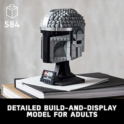 Lego Star Wars The Mandalorian Helmet Adult toy building block - Image 3