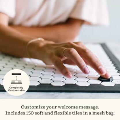 Letterfolk Customizable Doormat - Half Moon All Weather Rubber Doormat 36x24 - Image 4