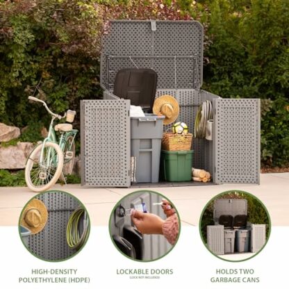 Lifetime Horizontal Storage Shed 4 Lifetime Horizontal Storage Shed - Image 4