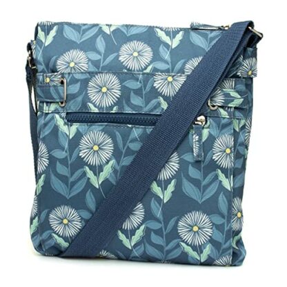 Lilley Florrie Blue & Floral Print Handbag - Image 2