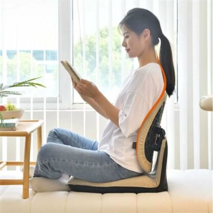 Linmeas-753 Floor Chair Meditation Floor Chair with Back Support for Adults, Premium Legless Bay Window Backrest Chair with Adjustable Back for Seating, Yoga & Gaming Meditation Chair 3 Linmeas-753 Floor Chair Meditation Floor Chair with Back Support for Adults, Premium Legless Bay Window Backrest Chair with Adjustable Back for Seating, Yoga & Gaming Meditation Chair - Image 3