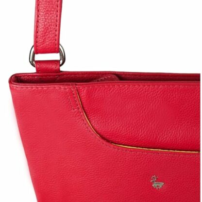 Lloyd Baker KANATAL Real Leather Crossbody Bag, Soft Shoulder Handbag with Adjustable Strap, Slim Phone Bag, Compact Size with FRONT SLIP POCKET - Image 3