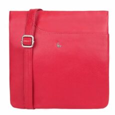 Lloyd Baker KANATAL Real Leather Crossbody Bag, Soft Shoulder Handbag with Adjustable Strap, Slim Phone Bag, Compact Size with FRONT SLIP POCKET