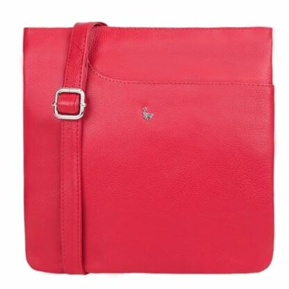 Lloyd Baker KANATAL Real Leather Crossbody Bag, Soft Shoulder Handbag with Adjustable Strap, Slim Phone Bag, Compact Size with FRONT SLIP POCKET - Image 2