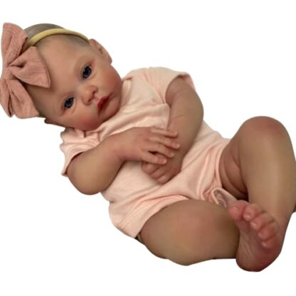 Lonian 19 Inch 48cm Reborn Baby Doll with Cuddly Body Realistic Doll - Image 3