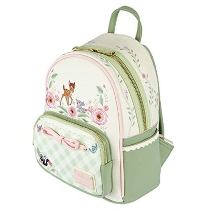 Loungefly Bambi Spring Time Gingham Mini Backpack - Image 4