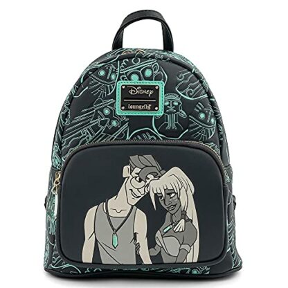 Loungefly Disney Atlantis 20th Anniversay Kida Milo Womens Double Strap Shoulder Bag Purse - Image 2