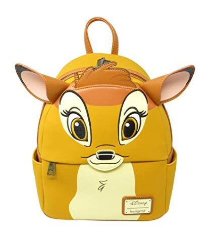 Loungefly Disney Bambi Cosplay Womens Double Strap Shoulder Bag Purse, Brown, M - Image 2
