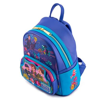 Loungefly Disney Bedknobs and Broomsticks Beautiful Briny Ballroom Womens Double Strap Shoulder Bag Purse - Image 4