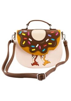 Loungefly Disney Chip and Dale Donut Snatchers Crossbody Bag