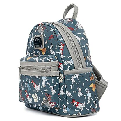 Loungefly Disney Dogs Mini-Backpack Handbag All Over Print Lady Tramp Dalmatians - Image 4