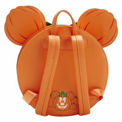 Loungefly Disney Glow Face Minnie Pumpkin Mini Backpack - Image 4