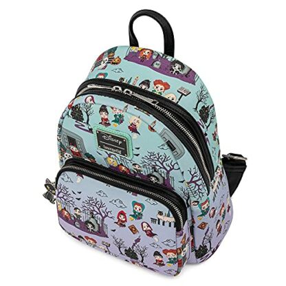 Loungefly Disney Hocus Pocus Scene Womens Double Strap Shoulder Bag Purse - Image 4