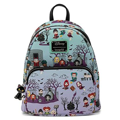 Loungefly Disney Hocus Pocus Scene Womens Double Strap Shoulder Bag Purse - Image 2