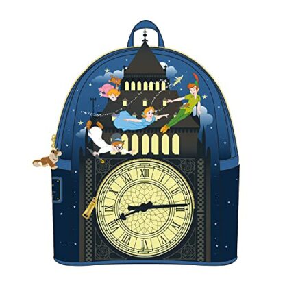 Loungefly Disney Peter Pan Glow Clock Mini Backpack - Image 2