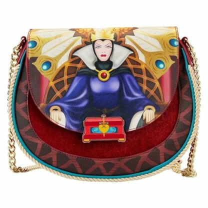 Loungefly Disney Snow White Evil Queen Throne Crossbody Purse - Image 2