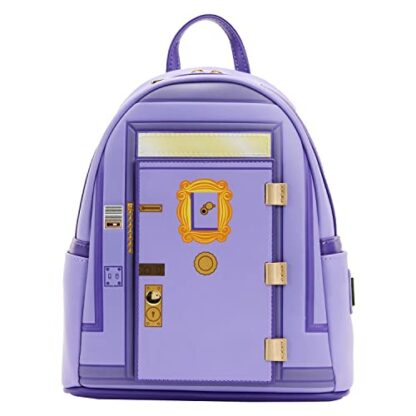 Loungefly Friends TV Series Front Door Chibi Art Womens Double Strap Shoulder Bag Purse, Multi, One Size - Image 3