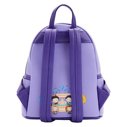 Loungefly Friends TV Series Front Door Chibi Art Womens Double Strap Shoulder Bag Purse, Multi, One Size - Image 4