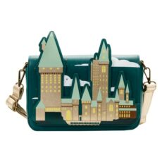 Loungefly Harry Potter Golden Hogwarts Crossbody Bag
