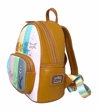 Loungefly Pokemon Eeveelutions Womens Double Strap Shoulder Bag Purse - Image 3