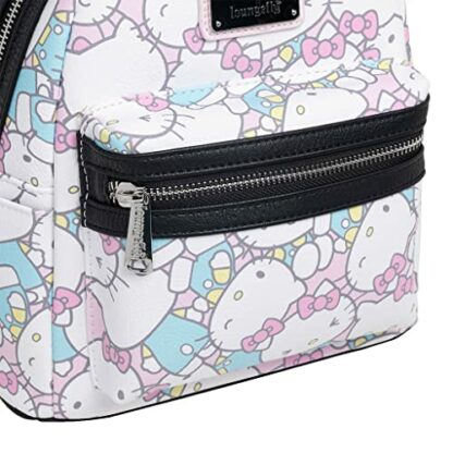 Loungefly Sanrio Hello Kitty Pastel Women's Double Strap Shoulder Bag Purse, Multicolor, One Size, Sanbk0288 - Image 4