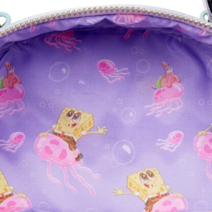 Loungefly Spongebob Pastel Jellyfishing Mini Backpack 4 Loungefly Spongebob Pastel Jellyfishing Mini Backpack - Image 4