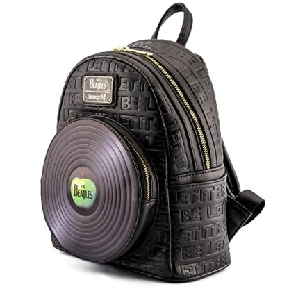 Loungefly The Beatles Let It Be Vinyl Record Mini Backpack 3 Loungefly The Beatles Let It Be Vinyl Record Mini Backpack - Image 3