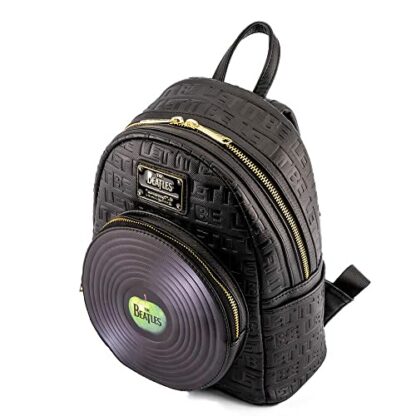Loungefly The Beatles Let It Be Vinyl Record Mini Backpack 4 Loungefly The Beatles Let It Be Vinyl Record Mini Backpack - Image 4