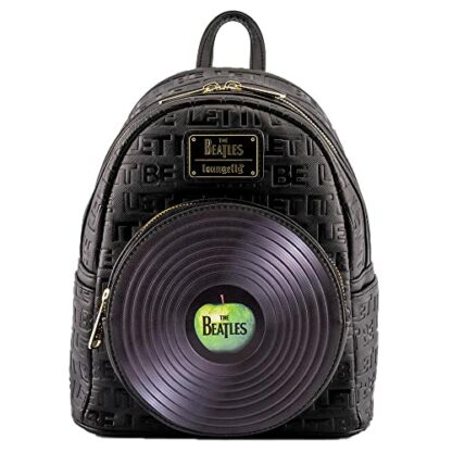 Loungefly The Beatles Let It Be Vinyl Record Mini Backpack 2 Loungefly The Beatles Let It Be Vinyl Record Mini Backpack - Image 2