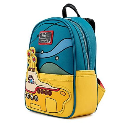 Loungefly The Beatles Yellow Submarine Womens Double Strap Shoulder Bag Purse - Image 3