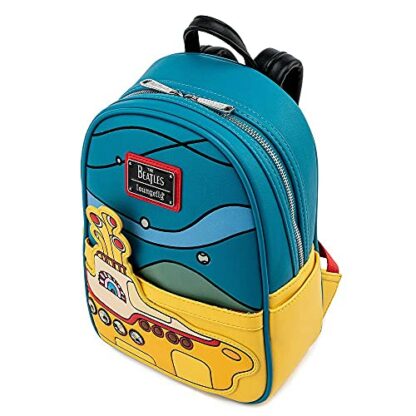 Loungefly The Beatles Yellow Submarine Womens Double Strap Shoulder Bag Purse - Image 4