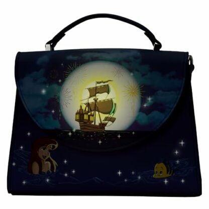 Loungefly The Little Mermaid Ariel Fireworks Crossbody Bag - Image 3